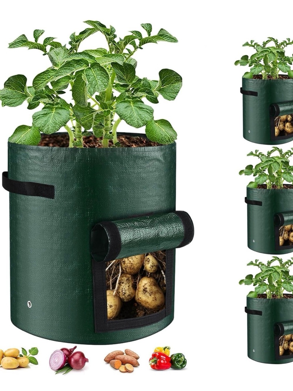 10 Gallon 3-Pack Potato Grow Bags